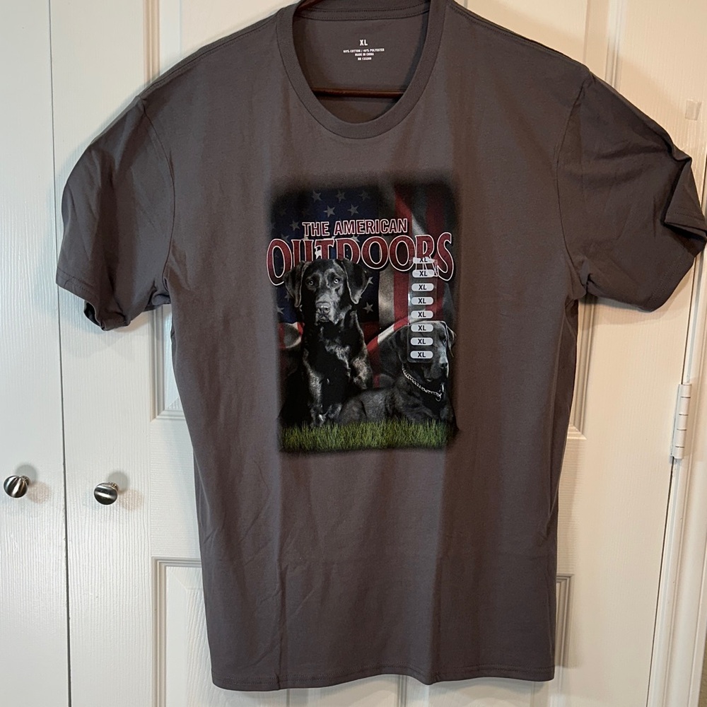 Men's Graphic Tee - Dark Gray